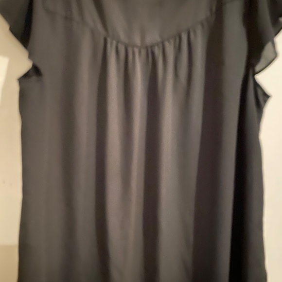 Georgette Embroidered Tulip Sleeve Blouse - Picture 3 of 4